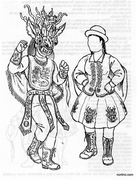 Diablada Humanoid Sketch Art Male Sketch