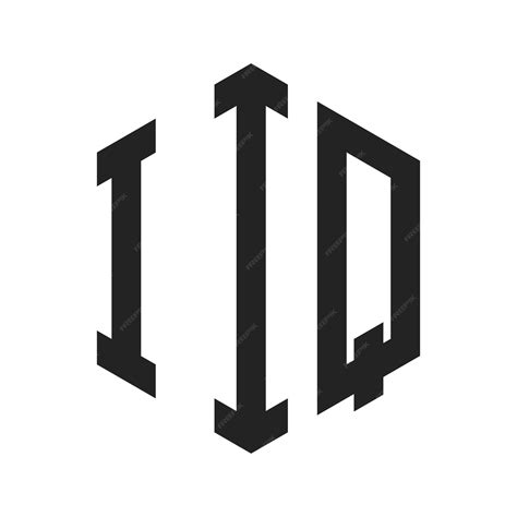 premium vector iiq logo design initial letter iiq monogram logo