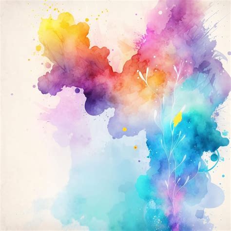 Premium Photo Abstract Watercolor Pastel Background