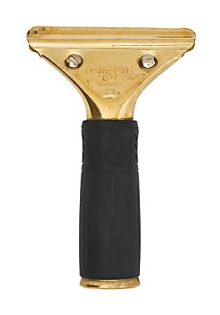 Unger Golden Clip Brass Squeegee Handle Sold As One Brass Squeegee