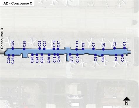 Dulles Airport Map Layout