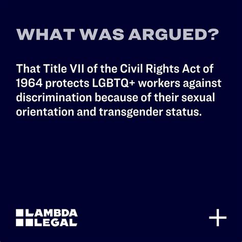 Lambda Legal On Twitter On This Day In 2020 The Supreme Court Issued