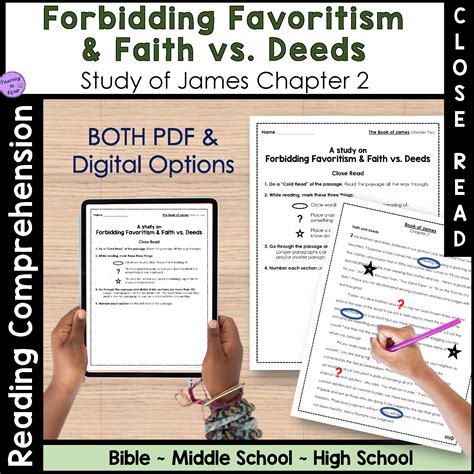 Bible Study on Favoritism & Faith vs. Deeds James Ch. 2 Reading