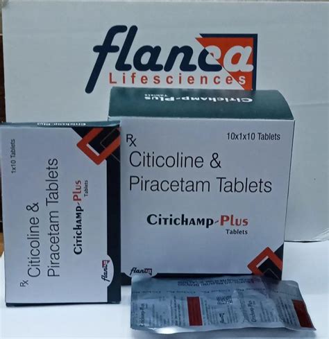 Citicoline Mg Piracetam Mg Packaging Size Tablets At