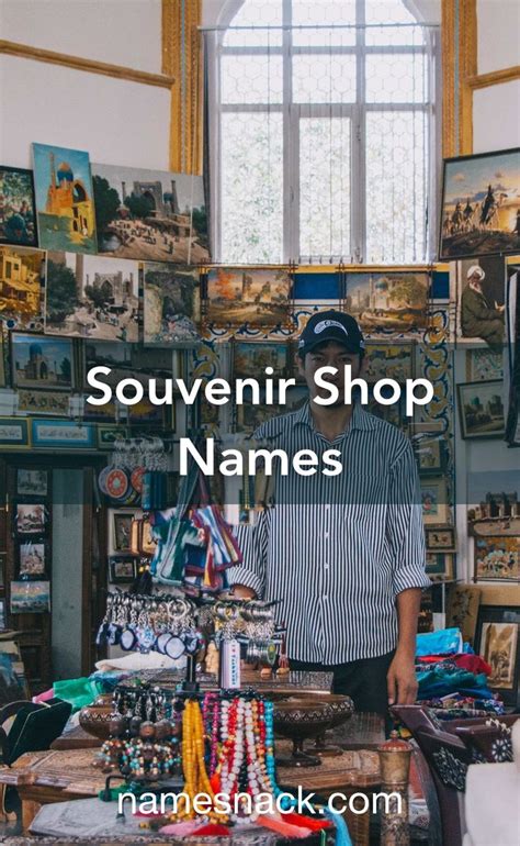 Souvenir Shop Names | Nome de loja, Souvenirs, Lojas de presentes