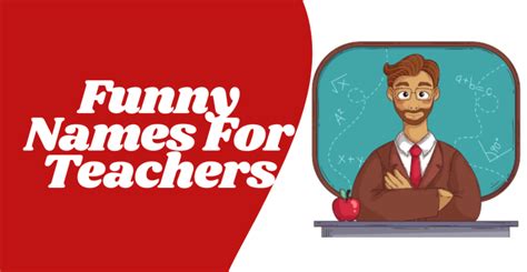 530+ Funny Names For Teachers Unique Creative Cool & Epic