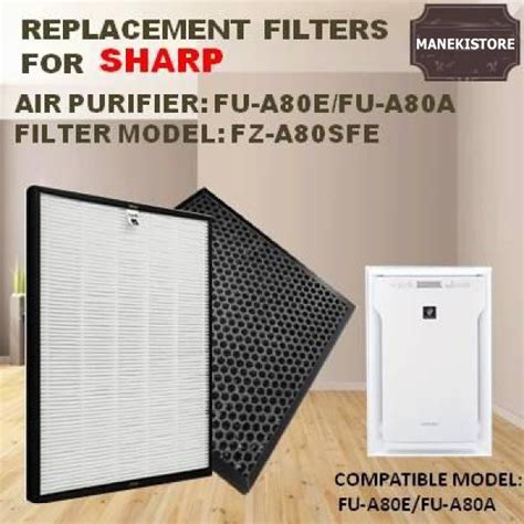 Jual Sharp Replacement Air Purifier Hepa Filter Fz A Sfe Shopee