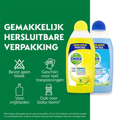 Dettol Dettol 2l Allesreiniger Power And Fresh Citrus 1x500ml