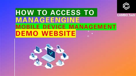 ManageEngine Mobile Device Management MDM Demo Website YouTube