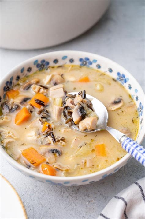 Turkey Wild Rice Soup Everyday Delicious