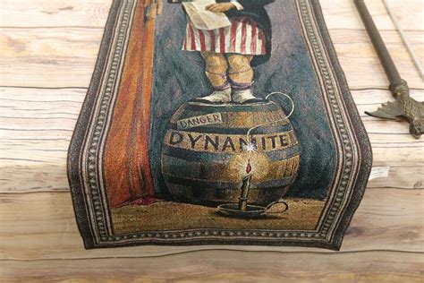 Lot 179 Haunted Mansion Dynamite Man Stretching Portrait Tapestry