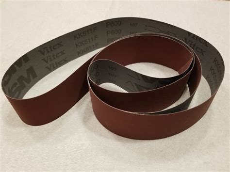 Grit X Vsm F Flex Aluminum Oxide Belt M C Knifeworks