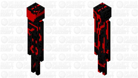 Bloody Enderman Minecraft Mob Skin