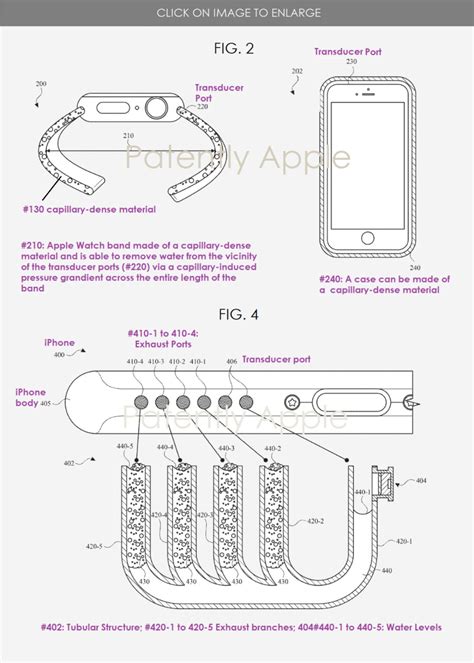 Apple Wins A Patent For A Next Gen Apple Watch Band And Iphone Case With A New Water Removal