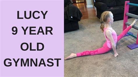 Lucy A Year Old Gymnast Amazing Form Youtube