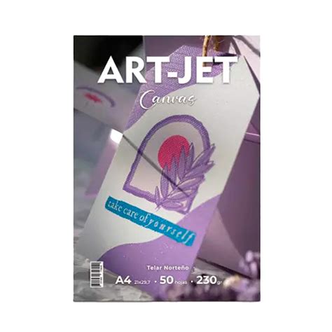 Art Jet A4 230 Grs Glossy Texturado Telar Norteno X 50 Hojas Mebac Jujuy