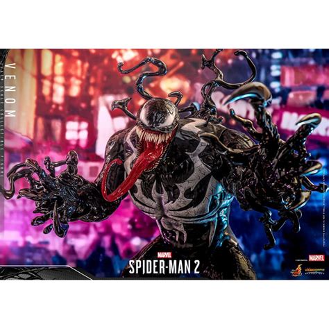 Hot Toys Marvel Spider Man VENOM Video Game Masterpiece Figurine