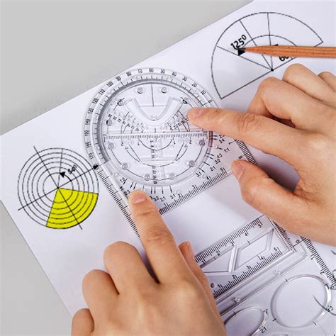 geometric drawing template measuring tool  arti grandado