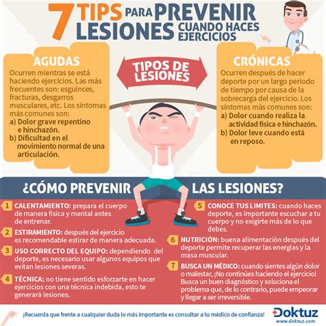 7 Tips Para Prevenir Lesiones