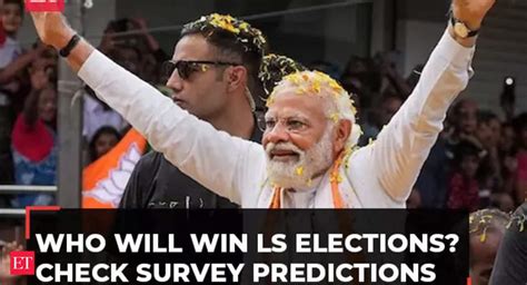 Lok Sabha Elections 2024 Nda Likely To Win 323 Seats India Bloc At