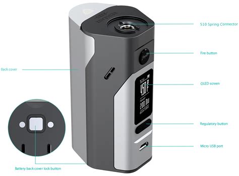 Wismec Reuleaux Rx2 3 Mod Wismec Store