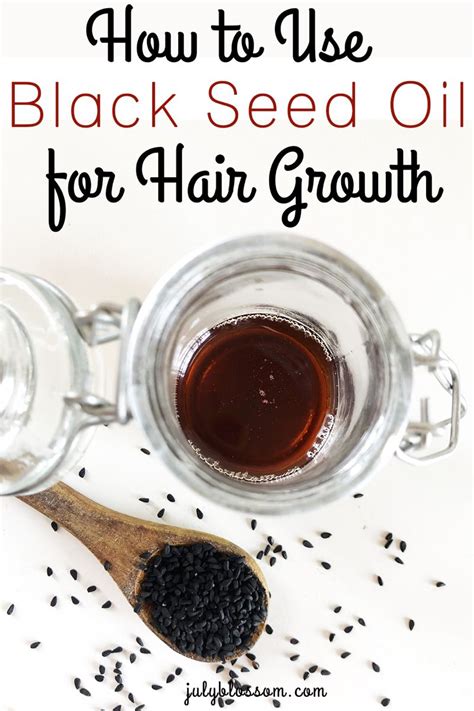 How To Use Black Seed Oil For Hair Growth Recipe Included July