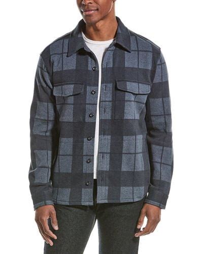 Blue Vince Jackets For Men Lyst