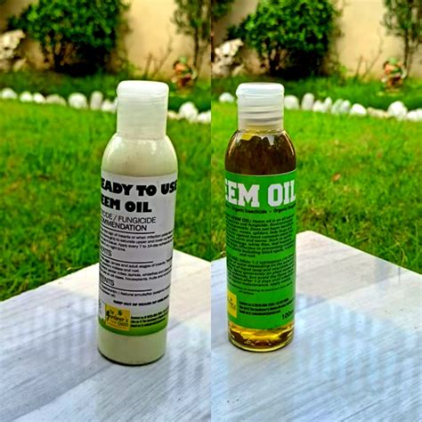 Organic Cold Pressed Neem Oil Pesticide Fungicide 100ml The