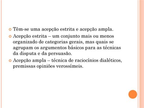 TEORIA DA ARGUMENTAÇÃO ppt carregar