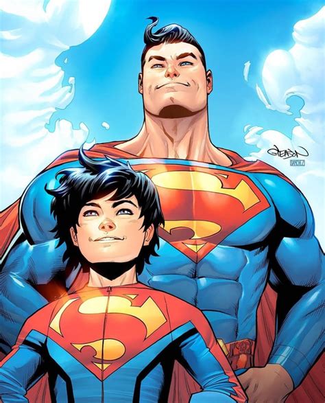 [Artwork] Superman and Son by Patrick Gleason and Alejandro Sanchez : DCcomics