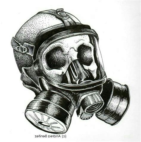 Pin By Dylan Ciceroni On Tattoos Gas Mask Drawing Gas Mask Art Mask