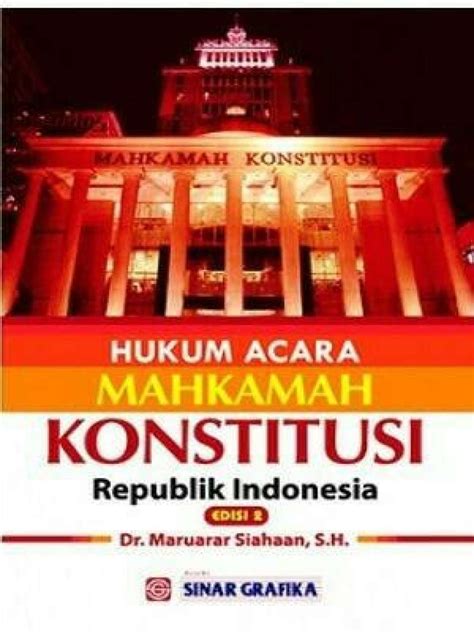 Promo Hukum Acara Mahkamah Konstitusi Republik Indonesia Edisi Kedua