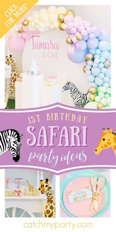 Descubrir Imagen Pastel Safari Party Abzlocal Mx