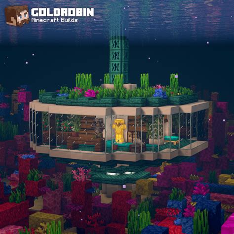 Minecraft Underwater Base