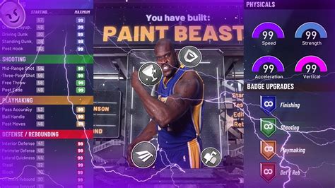 This Center Build Is A DemiGod Best Paint Beast Build Nba2k20 YouTube