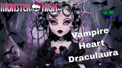 Vampire Heart Draculaura G1 Alumni Monster High Doll Review Youtube