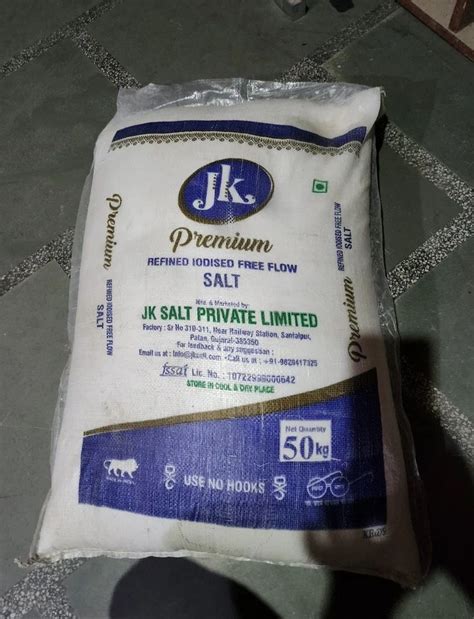 Jk Premium Refined Iodised Free Flow Salt At Rs Kg Refined Salt