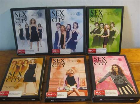 SEX AND THE CITY 6 Box Set DVDS Seasons 1 6 18 Disks LIKE NEW