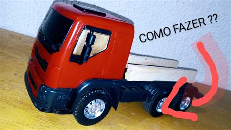 Tutorial Como Fazer Pretinho Para Sua Miniatura De Caminhao Chego