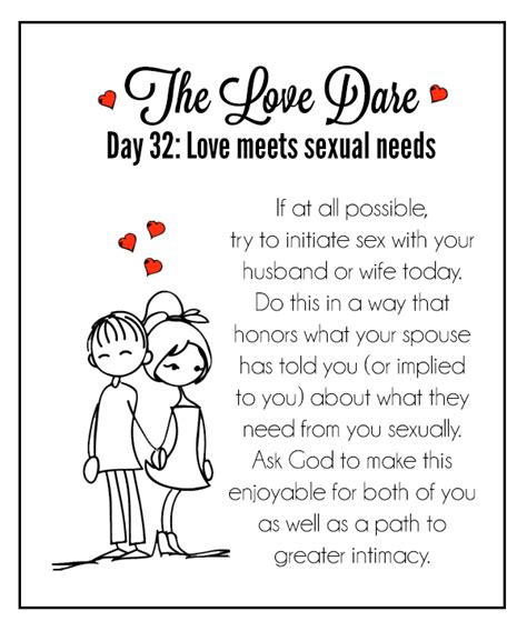 The Love Dare Day 32 Psst Its The Sexy One Real Life On Purpose