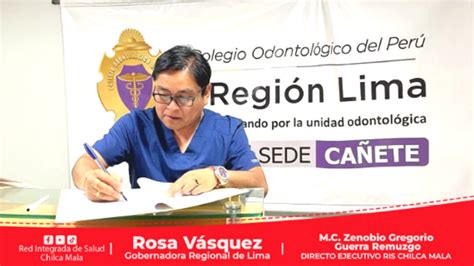 Director Ejecutivo Firma Importante Convenio Con El Colegio