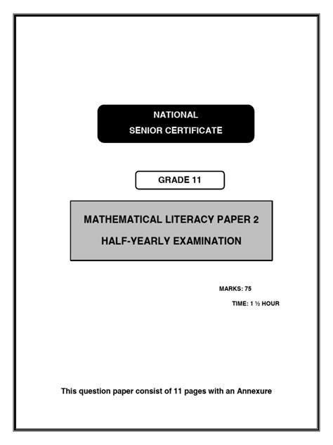 Mathematical Literacy Paper 2 June Pdf Present Value Muffin