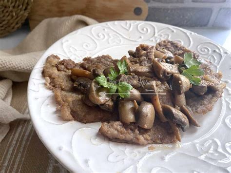 Scaloppine Ai Funghi Life And Blog