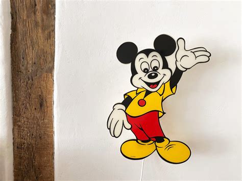 Lámpara de pared de Mickey Mouse de los años 80 Etsy España