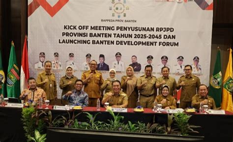 Visi Provinsi Banten Emas Menjadi Fokus RPJPD Tahun 2025 2045