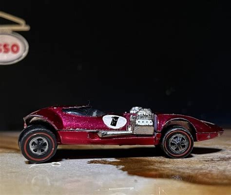 Hot Wheels Twin Mill 1969 Redlines Spectraflame Red Made In USA EBay