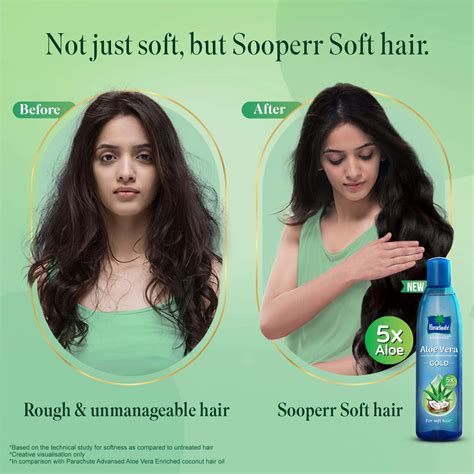 Buy Parachute Advansed Aloe Vera Enriched Coconut Hair Oil Gold 5x