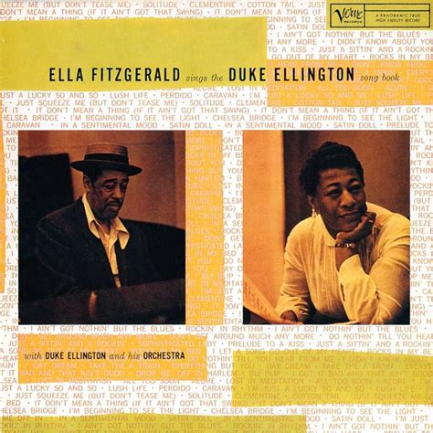 Ella Fitzgerald Duke Ellington And His Orchestra Ella Fitzgerald