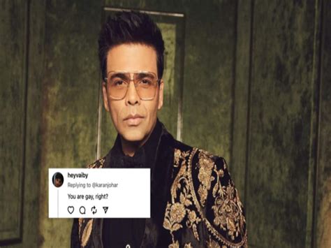 Rocky Aur Rani Kii Prem Kahaani Director Karan Johar Replies To Gay