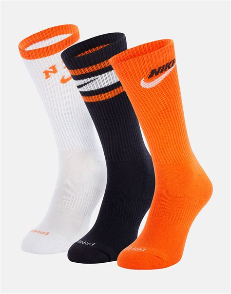 Nike Everyday Cushion 3 Pack Crew Socks Assorted Life Style Sports Uk